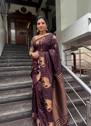 Mulberry Saree