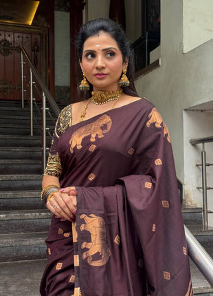 Mulberry Saree