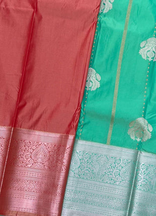 Kanchi Silk Silver Zari