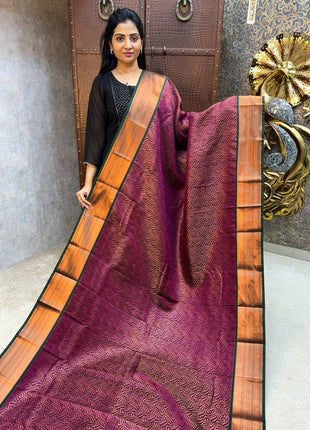 Triple Shade Kanchi Silk