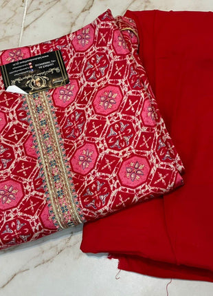 Salwar Suit Set (Unstitched)