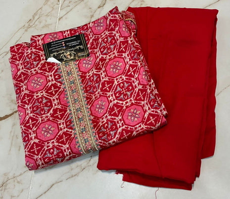 Salwar Suit Set (Unstitched)
