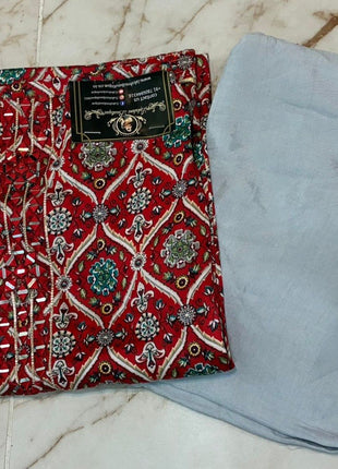 Salwar Suit Set (Unstitched)