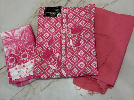 Salwar Suit Set (Unstitched)