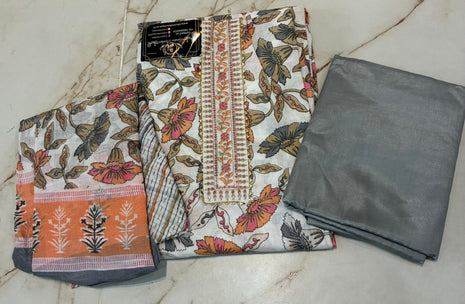 Salwar Suit Set (Unstitched)