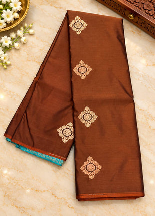Border Less Kanchi Silk