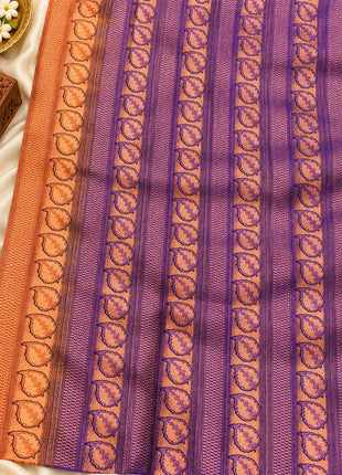Border Less Kanchi Silk