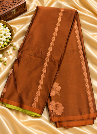 Border Less Kanchi Silk