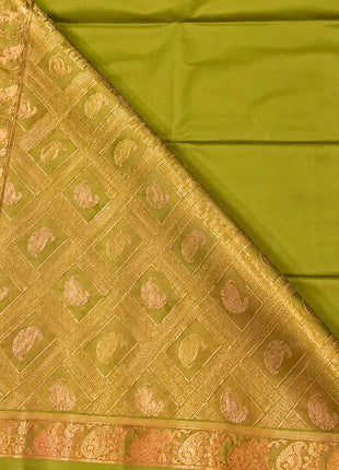Border Less Kanchi Silk