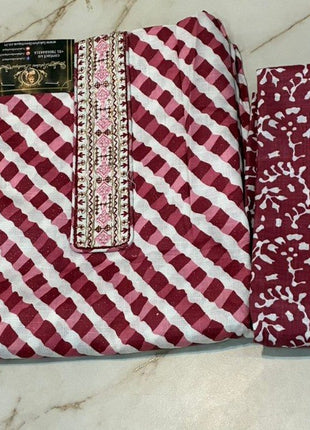 Salwar Suit Set (Unstitched)