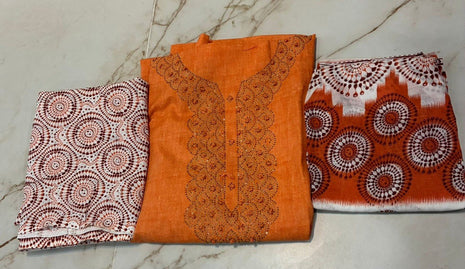 Salwar Suit Set (Unstitched)