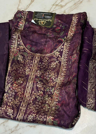 Salwar Suit Set (Unstitched)