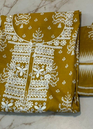 Salwar Suit Set (Unstitched)