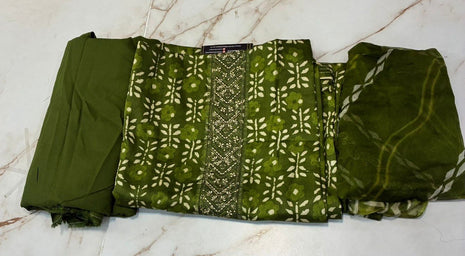 Salwar Suit Set (Unstitched)