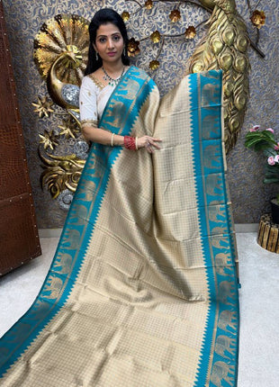 Semi kanchipuram Silk