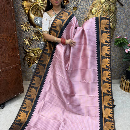 Semi kanchipuram Silk