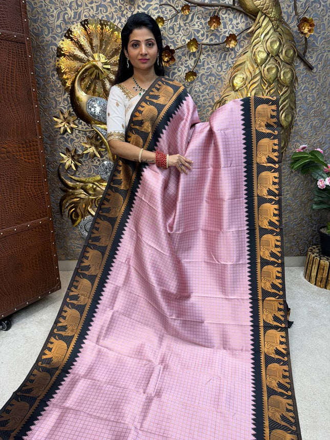 Semi kanchipuram Silk