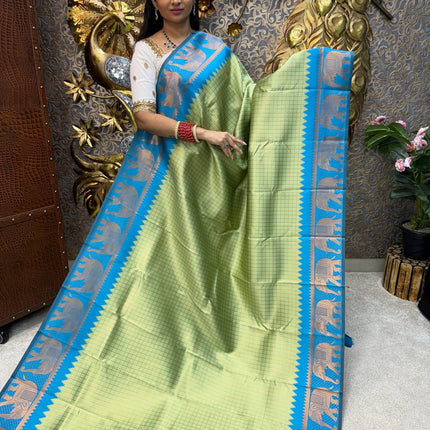 Semi kanchipuram Silk