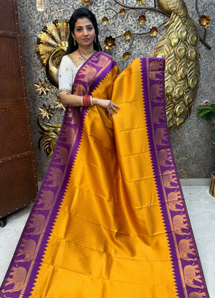Semi kanchipuram Silk