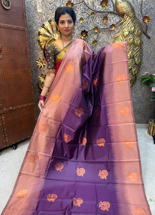 Semi kanchipuram Silk