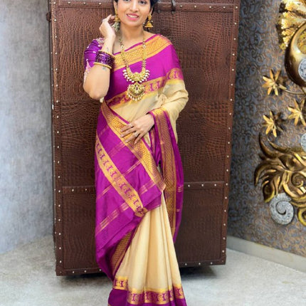 Semi Mysore Silk