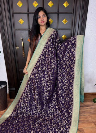 Pure Georgette Banarasi