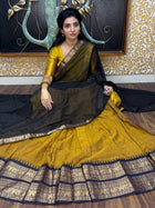 Half Saree (Stitched Skirt, Unstitched Blouse)