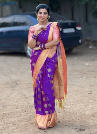 Premium Kanchi Gold Zari