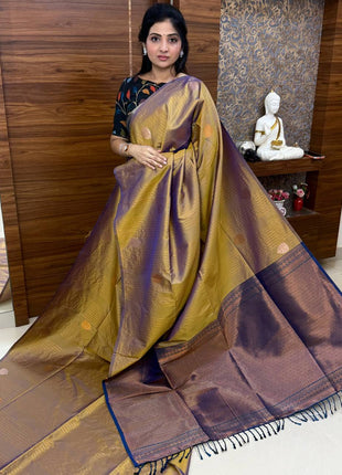 Border Less Kanchi Silk