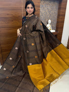 Border Less Kanchi Silk