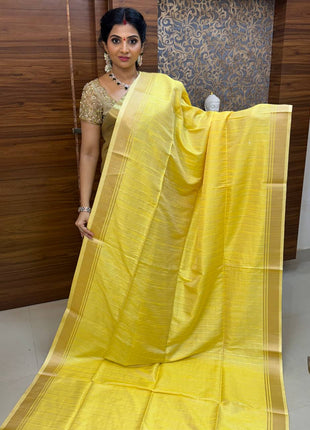 Semi Raw Silk Saree
