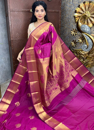 Kanchi Silk Gold Zari