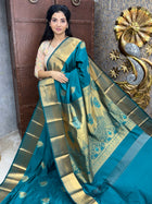 Kanchi Silk Gold Zari