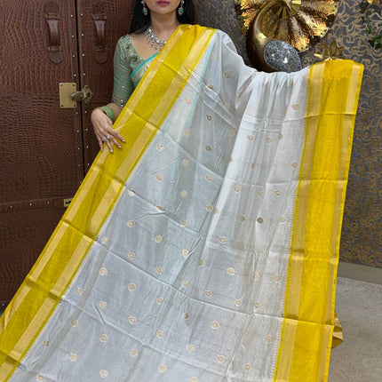 Retta Patta Border Silk