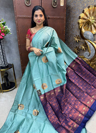 Semi kanchipuram Silk