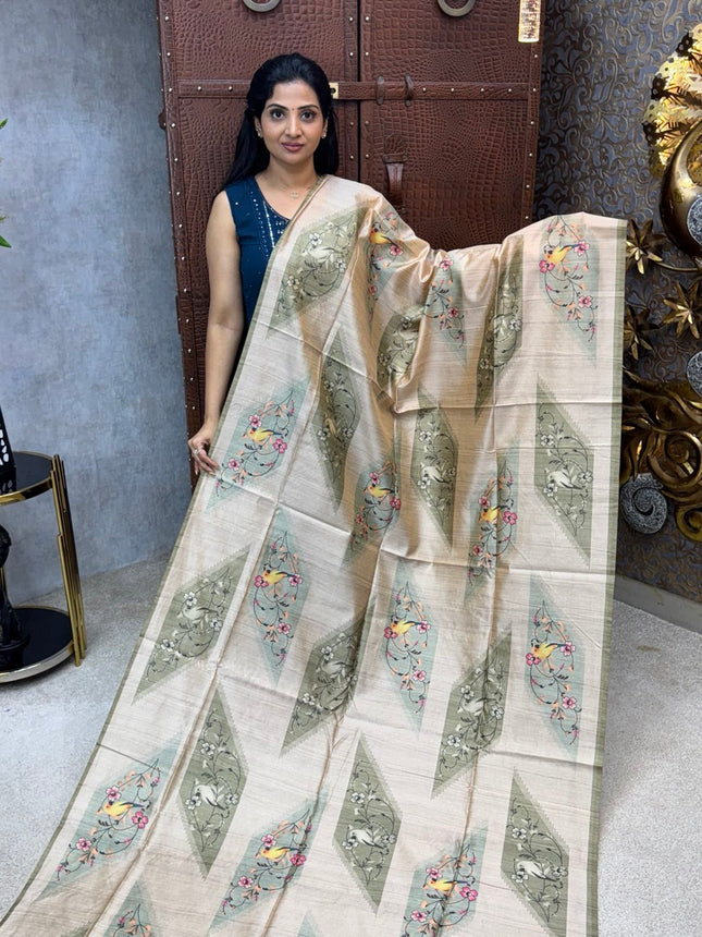 Tussar silk