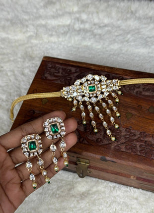 Stone With Choker Necklace Jewellery