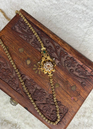 Mugappu Chain With Earring