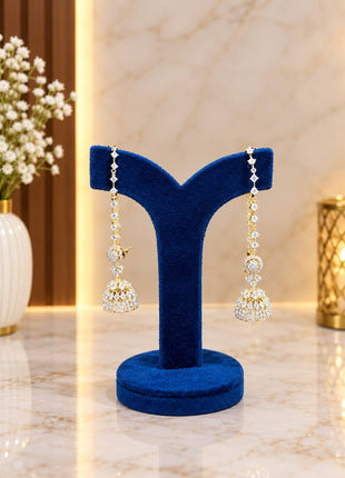Jhumki With Attached Mattal