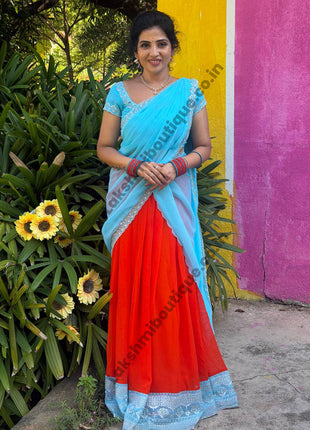 Lehenga Full Stitched