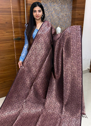 Border Less Kanchi Silk