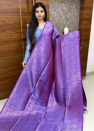 Border Less Kanchi Silk