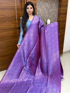 Border Less Kanchi Silk