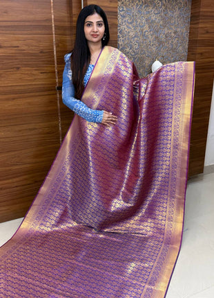 Kanchi Silk Gold Zari