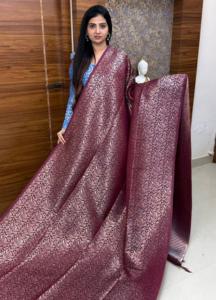 Border Less Kanchi Silk