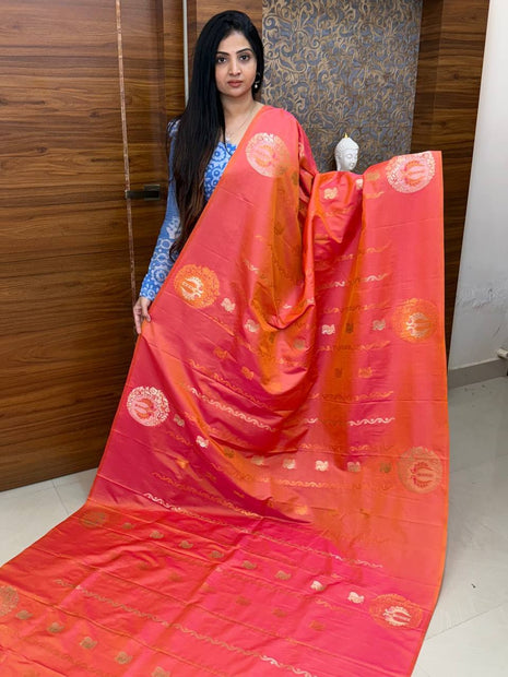 Border Less Kanchi Silk