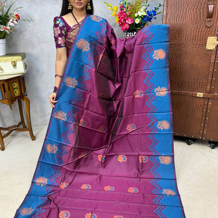 Semi kanchipuram Silk