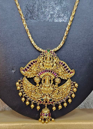 Long Dollar Chain With Earring