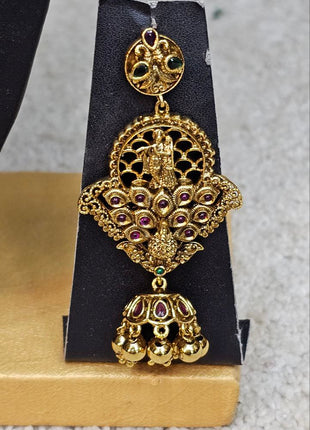 Long Dollar Chain With Earring