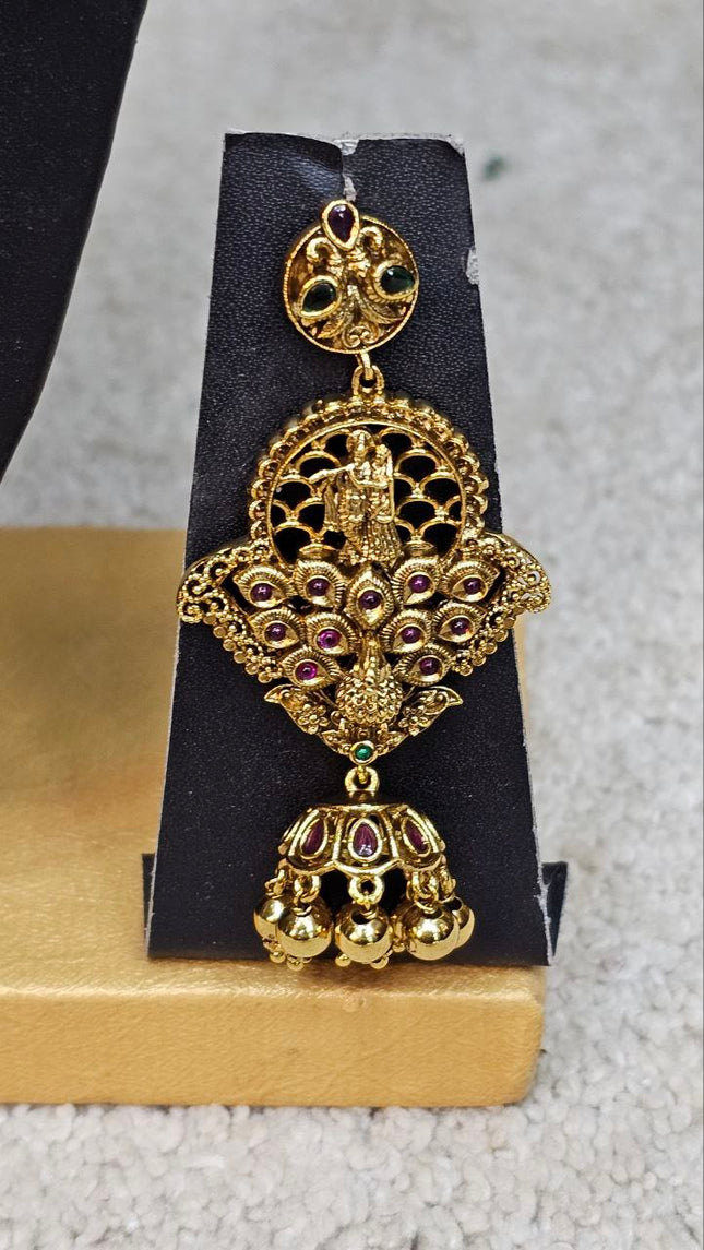 Long Dollar Chain With Earring